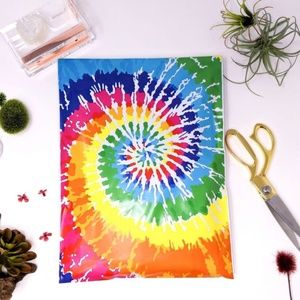 50 Tie-Dye Designer 10"x13" Poly Mailers